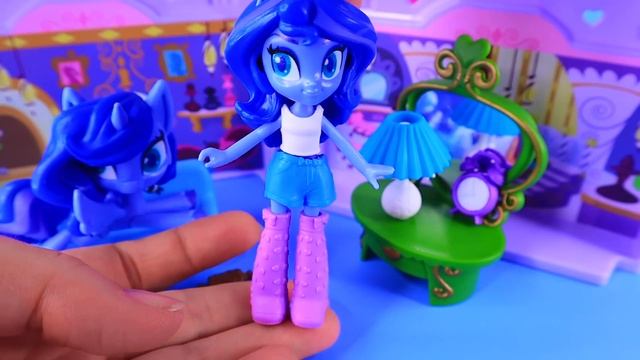 УТРО И ВЕЧЕР ПОНИ ПРИНЦЕСС! MLP Potion Princess Celestia and Luna! Май Литл Пони Эквестрия Герлз смотреть онлайн