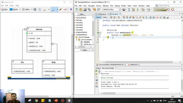 Materi Behavioral Pattern - Template Method (Praktikum) смотреть онлайн