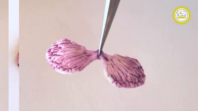 Душистый горошек. Роспись цветка. смотреть онлайн