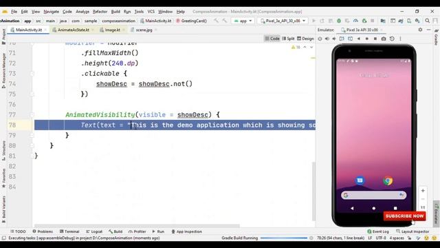 Animation with Jetpack Compose (1.0.0-beta01) смотреть онлайн