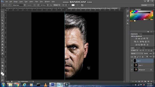 HOW TO CREATE POWERFUL TEXT PORTRAIT EFFECT IN PHOTOSHOP | PHOTOSHOP TUTORAIL смотреть онлайн