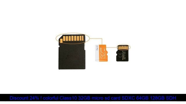Product Review colorful Class10 32GB micro sd card SDXC 64GB 128GB SDHC 32GB/16GB TF card Memory Ca смотреть онлайн