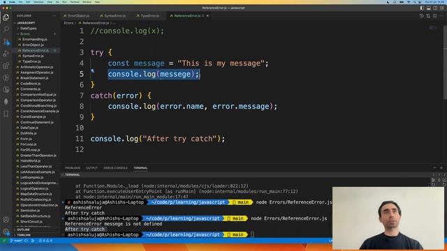 JavaScript ReferenceError: Practical Examples and Solutions - Hindi смотреть онлайн
