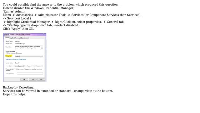 How can I disable the Windows Credential Manager? (3 Solutions!!) смотреть онлайн