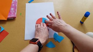 Аппликация "Вертолет".