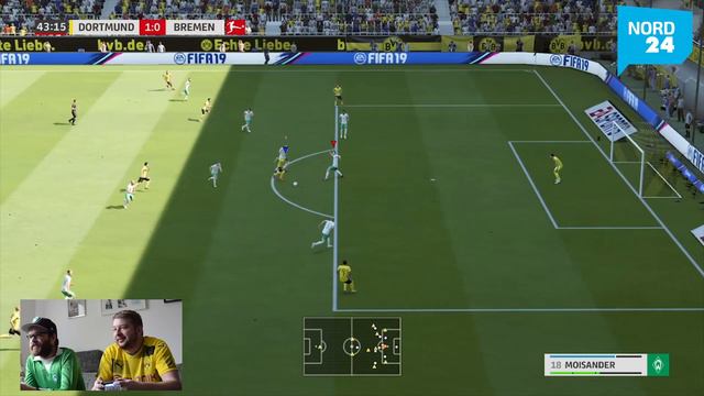 Zusammenfassung des nord24-Orakels: DFB-Pokal - Dortmund vs. Bremen in Fifa 19 смотреть онлайн