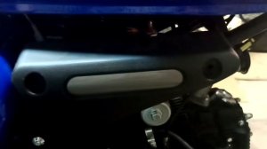 Мопед Colt крышка аккумулятора