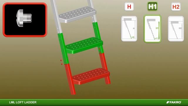 FAKRO - Таванска стълба LML Lux смотреть онлайн