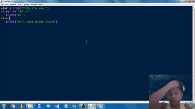 how to make a els and if statemet in python смотреть онлайн