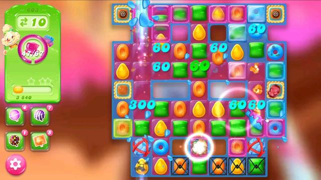 CANDY CRUSH JELLY Level 603 FULL HD GAME PLAY смотреть онлайн