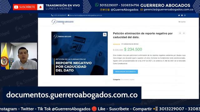 SOLICITUD ELIMINANDO REPORTE NEGATIVO смотреть онлайн