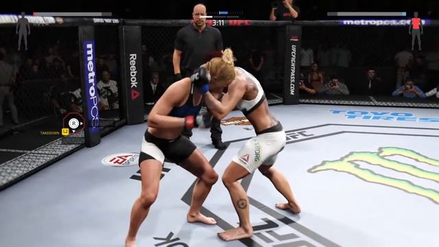 UFC 2 :Под ребро Cyborg против  Holm