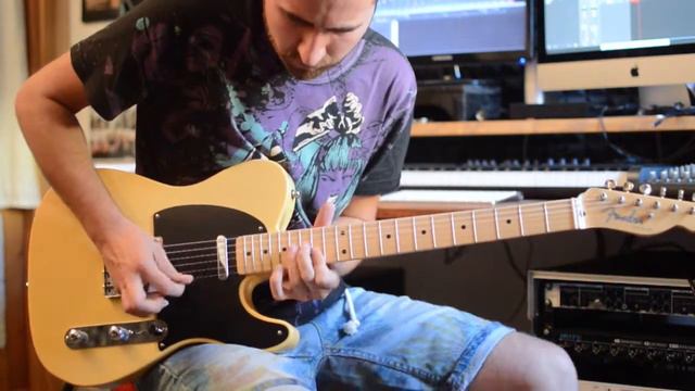 Telecaster Test - fender vintage 52' Custom - Rocking sound смотреть онлайн