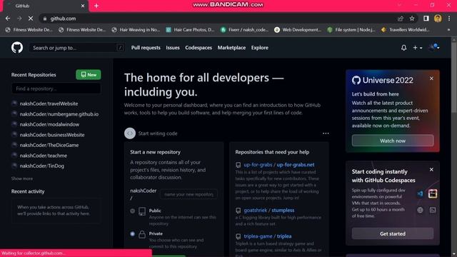How to upload project on GitHub using Git command line | Tutorial смотреть онлайн