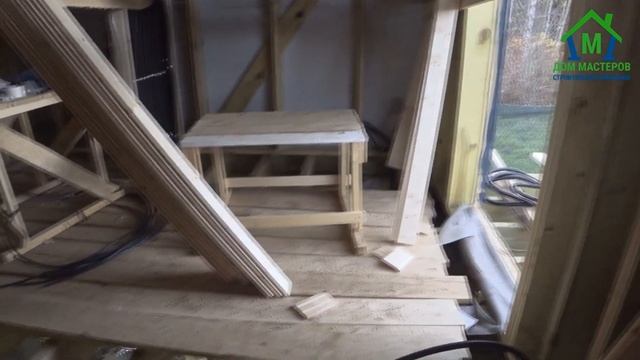 Строительство каркасного дома 7х11 с односкатной крышей смотреть онлайн