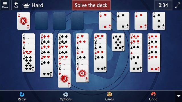 Microsoft Solitaire Collection: FreeCell - Hard - July 26, 2021 смотреть онлайн