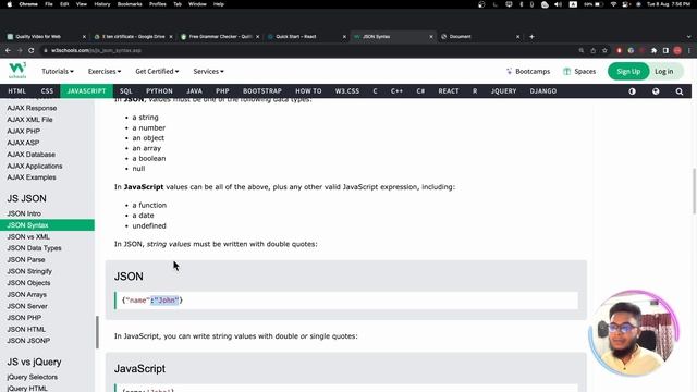JSON Syntax Easy To Explain Bangla #122 смотреть онлайн