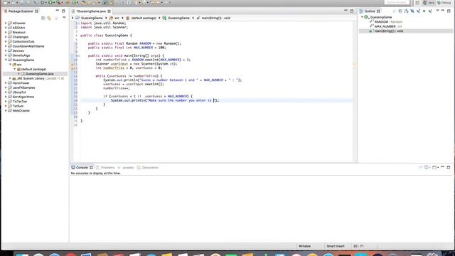 Create a Higher Lower Guessing Game in Java with Eclipse смотреть онлайн