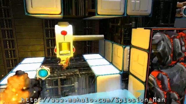 'Splosion Man Walkthrough - Level 1-5 смотреть онлайн