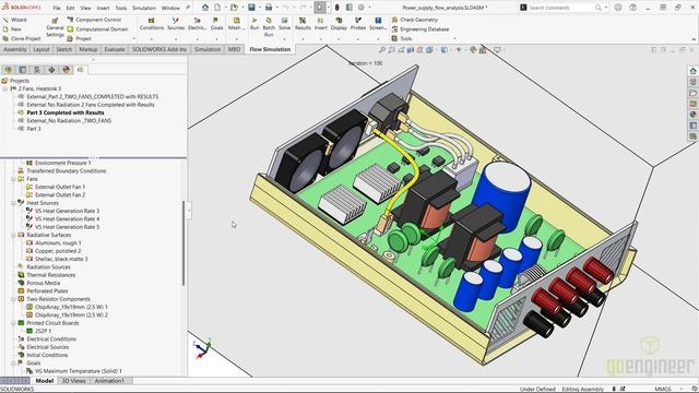 Thermal Exploration All Electric Designs using Flow Simulation Pt 3 - Webinar смотреть онлайн