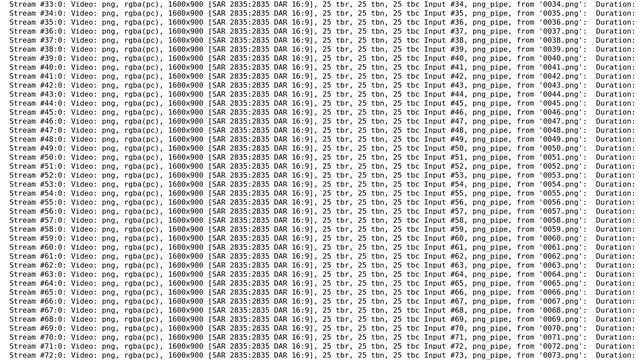 Video creation with ffmpeg: video gets created but not playable смотреть онлайн