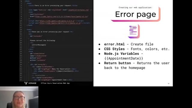 Office Hours Reservation Web Application Using Node.js and the Vonage Messages API смотреть онлайн