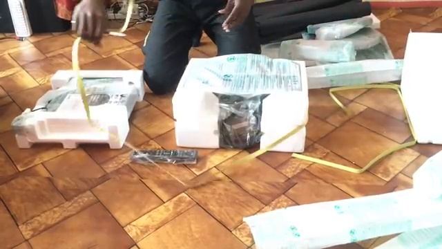 LG LHB655 3D BlueRay Hometeather Unboxing