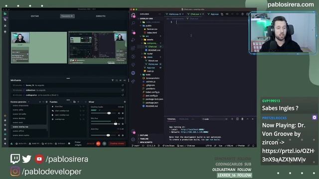 Crear un OVERLAY PARA TWITCH GRATIS con Vue.js 3 | Parte 2 смотреть онлайн