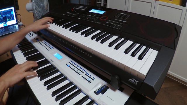 Casio CT-X5000 & PX-5S - Salsa Jam смотреть онлайн