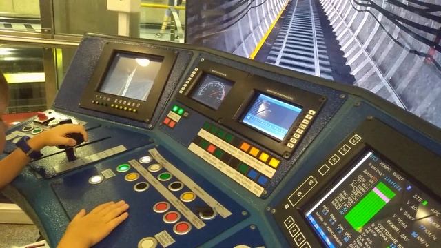 Metro Museum. Moscow. Управление поездом метро в музее. #музейметро смотреть онлайн