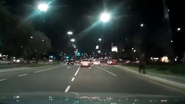 Ночные улицы Буэнос-Айреса (Аргентина)