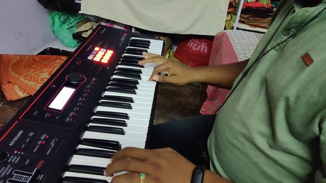 AthunathaSimhasanupai Asinuda Interloop - Hosanna songs on keyboard- Roland XPS 30 Indian Tones 202 смотреть онлайн