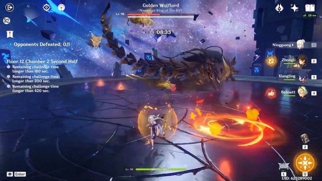 3.3 abyss with the supreme waifus of genshin impact смотреть онлайн