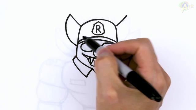 How to Draw Officer Ronald | Roblox смотреть онлайн