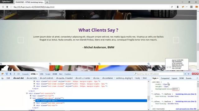 12. PSD to HTML ( One Page ) | for freelance Marketplace and Theme forest | Bangla смотреть онлайн