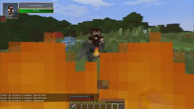 Обзор мода Minecraft Avatar:The Last Blockbender mod[1.7.10] управляй стихиями смотреть онлайн