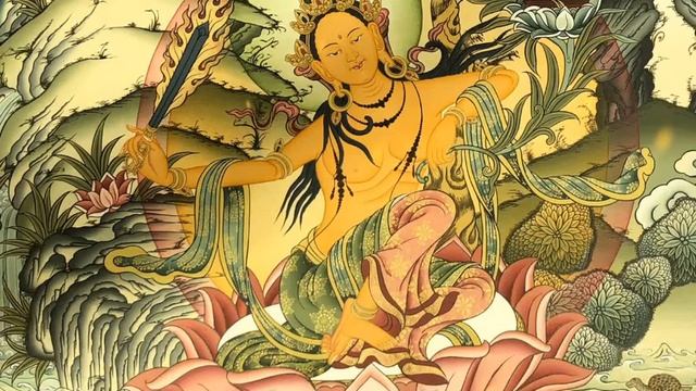 Manjushri Mantra /文殊菩萨心咒/ཨོཾ་ཨ་ར་པ་ཙ་ན་དྷཱིཿ смотреть онлайн