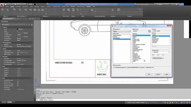 Smarter Drawings with Fields, Attributes and Document Properties смотреть онлайн