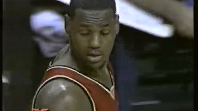 LeBron James - First NBA Game (Preseason 2003-2004) смотреть онлайн