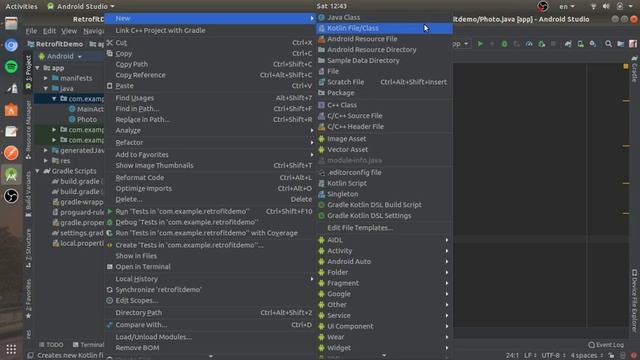 Retrofit Android Tutorial - Part 2: Init Retrofit смотреть онлайн