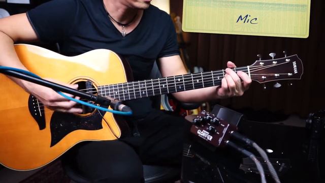 You Are Not Alone (acoustic guitar cover with AMUMU SP60 guitar pickup смотреть онлайн