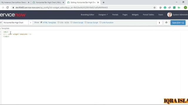 Servicenow Portal (Part 15a) - Horizontal Bar High Chart - Part 1 смотреть онлайн