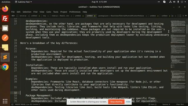 React interview questions in Hindi #19 What is difference between dependencies vs devDependencies? смотреть онлайн