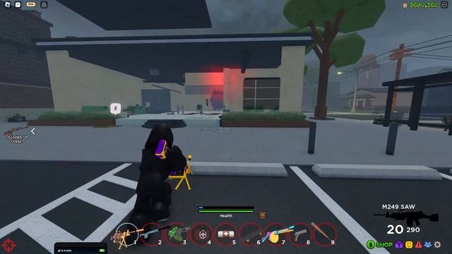 Raiding with M249, Acid Gun, and M107 in Roblox Ohio смотреть онлайн