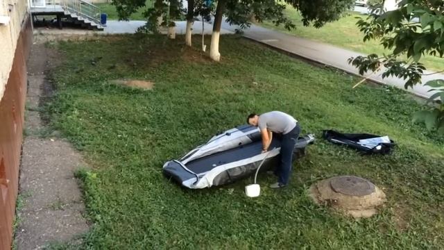 Лодка Ривьера 3200 НДНД: видео о том, как накачать и собрать лодку за 8 минут. смотреть онлайн