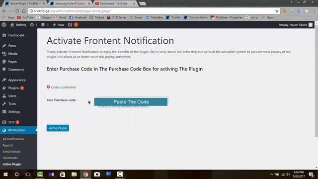Wordpress User Live Notifications| Realtime Update Notify | Awesome Features