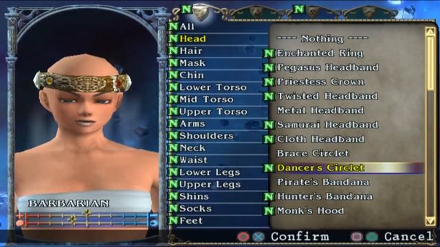 Soul Calibur III All Unlockable Create a Soul Equipment & Faces(HD) смотреть онлайн