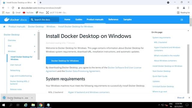 Install docker on windows 10 | Docker installation windows 10 смотреть онлайн