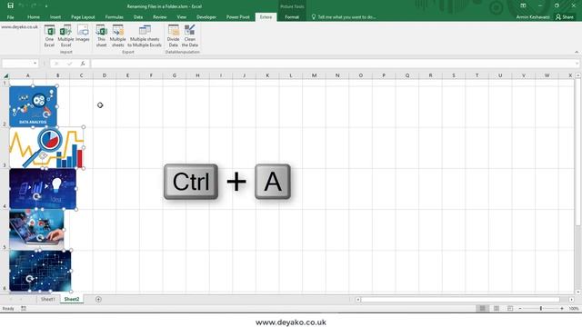 Import multiple images in Excel смотреть онлайн