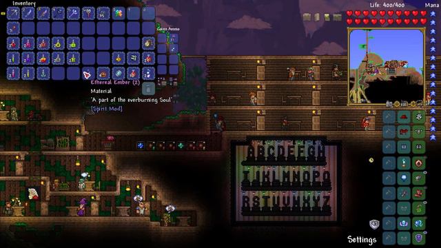 Terraria #22 THE RETURN! Rune Armor! - 1.3.5 Spirit Mod Let's Play смотреть онлайн